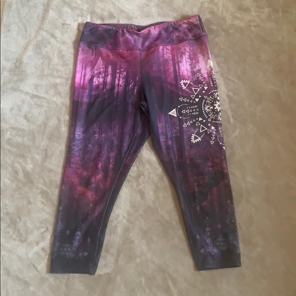 Colorful workout leggings